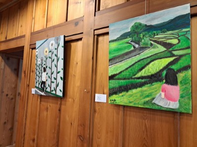 「彩繪靜謐-宋靜雯繪畫個展」，24日起在林田山林業文化園區展出。