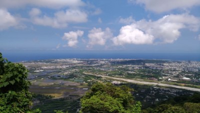佐倉步道俯瞰花蓮市及太平洋美景
