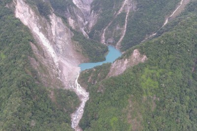 木瓜溪堰塞湖