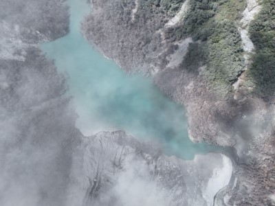 1140929上午觀測堰塞湖壩體狀況，現場初步判斷壩體及水流無異常。