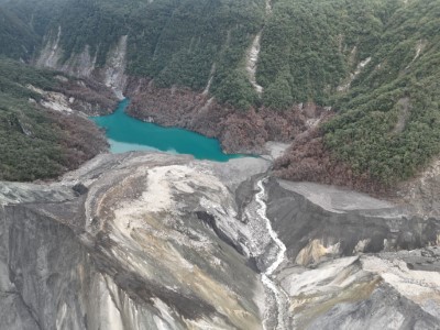 114年10月31日馬太鞍溪堰塞湖