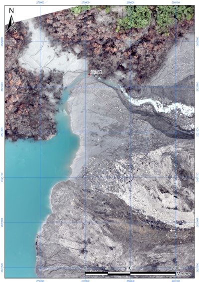 鳳凰颱風前後堰塞湖影像比對114年10月25日拍攝
