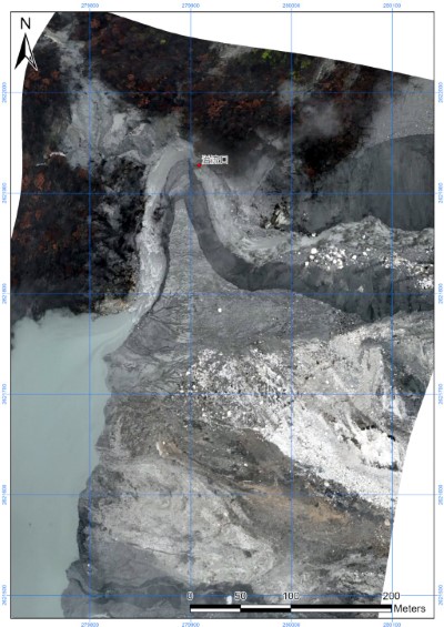 鳳凰颱風前後堰塞湖影像比對114年11月11日拍攝