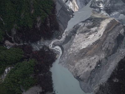 114年11月13日馬太鞍溪上游堰塞湖