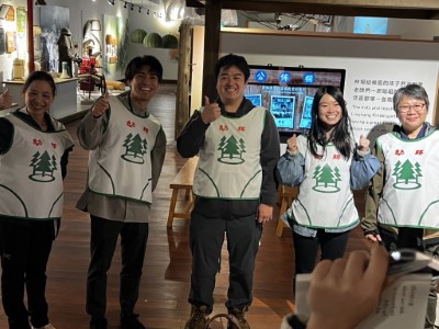 西粟倉村代表團參訪林田山文史展示館