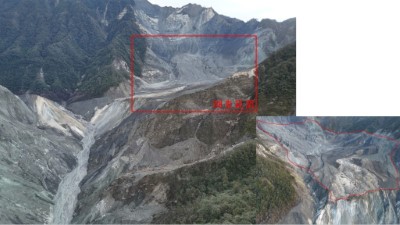 陽交大的調查工作範圍示意照片